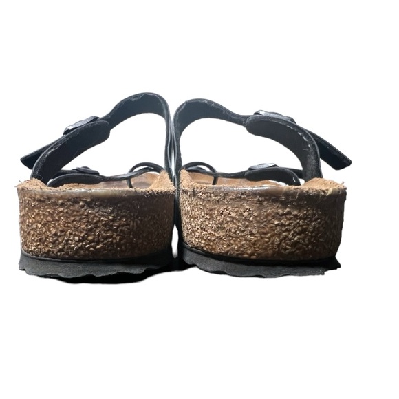 Birkenstock Mayari Black Birko-Flor Strap Toe Loop Sandals Size 39 - Picture 4 of 11